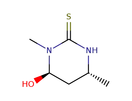 trans-3,6-dimethyl-4-hydroxyhexahydropyrimidine-2-thione