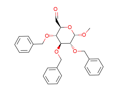methyl 6-aldehydo-2,3,4-tri-O-benzyl-α-D-glucopyranoside