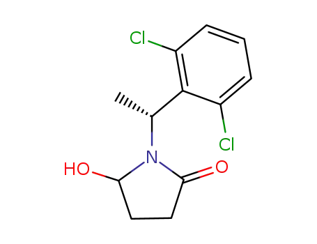 1-[(R)-1-(2,6-Dichloro-phenyl)-ethyl]-5-hydroxy-pyrrolidin-2-one