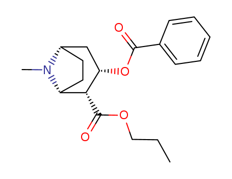 8-Azabicyclo[3.2.1]octane-2-carboxylicacid, 3-(benzoyloxy)-8-methyl-, propyl ester, (1R,2R,3S,5S)-(64091-46-9)