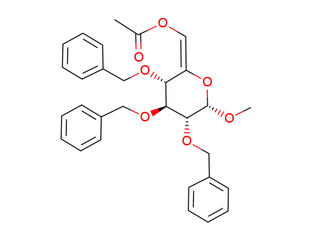 (E)-methyl 6-O-acetyl-2,3,4-tri-O-benzyl-α-D-gluco-hex-5-enopyranoside