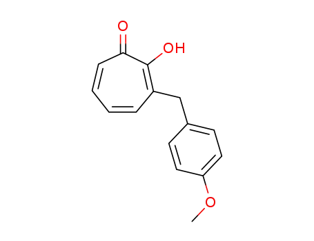 2-Hydroxy-3-(4-methoxy-benzyl)-cyclohepta-2,4,6-trienone