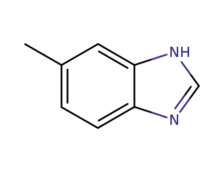 Molecular Structure of 614-97-1 (5-Methylbenzimidazole)