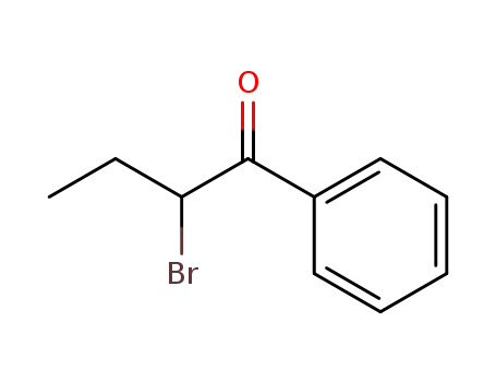 Molecular Structure of 877-35-0 (2-bromobutyrophenone)