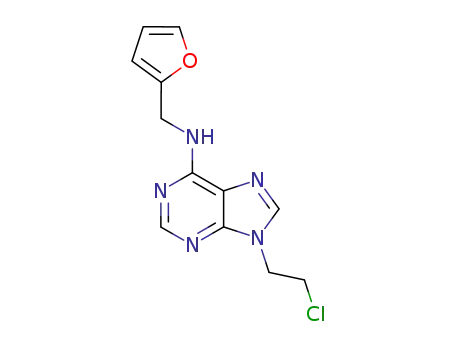 6-furfurylamino-9-(2-chloroethyl)purine