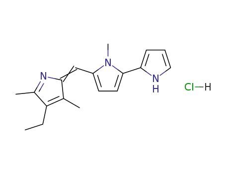 3-ethyl-2,4,12-trimethylprodigiosene hydrochloride