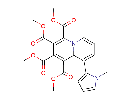 9-(1-Methyl-1H-pyrrol-2-yl)-9aH-quinolizine-1,2,3,4-tetracarboxylic acid tetramethyl ester