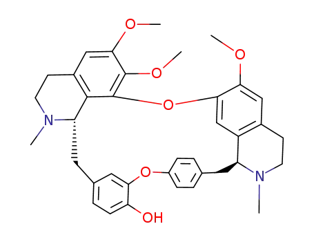 Molecular Structure of 26137-45-1 ((1S,15S)-21,22,26-trimethoxy-16,31-dimethyl-8,24-dioxa-16,31-diazaheptacyclo[23.6.2.1~3,7~.1~9,13~.1~15,19~.0~23,34~.0~28,32~]hexatriaconta-3(36),4,6,9(35),10,12,19(34),20,22,25,27,32-dodecaen-10-ol (non-preferred name))