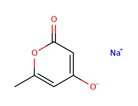 2H-Pyran-2-one, 4-hydroxy-6-methyl-, sodium salt