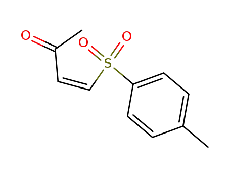 Molecular Structure of 88726-08-3 (3-Buten-2-one, 4-[(4-methylphenyl)sulfonyl]-, (Z)-)