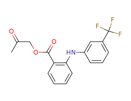 2-<<3-(Trifluormethyl)phenyl>amino>benzoeaeure-2-oxopropylester