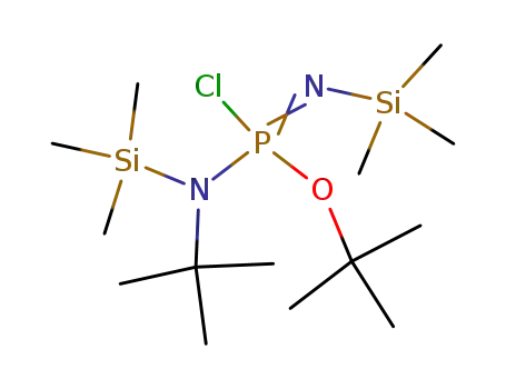 tert-butyl N-tert-butyl-N,N'-bis(trimethylsilyl)phosphoramidochloridimidate