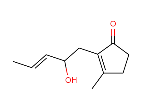 2-((E)-2-Hydroxy-pent-3-enyl)-3-methyl-cyclopent-2-enone