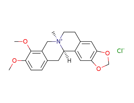 (+/-)-cis-N-methyl-7,8,13,13a-tetrahydroberberinium chloride