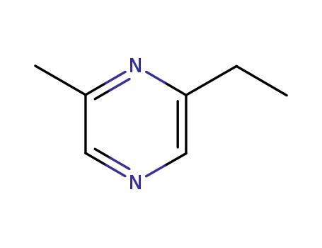 Molecular Structure of 13925-03-6 (2-ethyl-6-methylpyrazine)