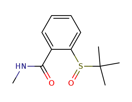 t-butyl o-(N-methylcarbamoyl)phenyl sulphoxide