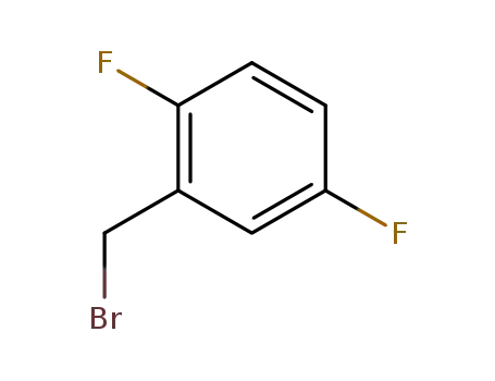 Molecular Structure of 85117-99-3 (2,5-Difluorobenzyl bromide)