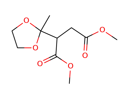 2-(2-methyl-1,3-dioxolan-2-yl)butanedioic acid 1,4-dimethyl ester