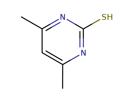 4,6-Dimethyl-2-mercaptopyrimidine cas no. 22325-27-5 98%