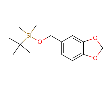 (benzo[d][1,3]dioxol-5-ylmethoxy)(tert-butyl)dimethylsilane
