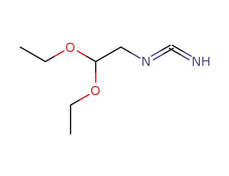 Molecular Structure of 185312-09-8 (Ethanamine, N-carbonimidoyl-2,2-diethoxy-)