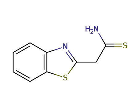 2-벤조티아졸에탄티오아미드(9CI)