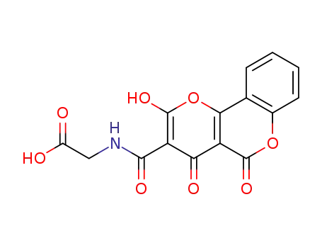 [(2-Hydroxy-4,5-dioxo-4H,5H-pyrano[3,2-c]chromene-3-carbonyl)-amino]-acetic acid
