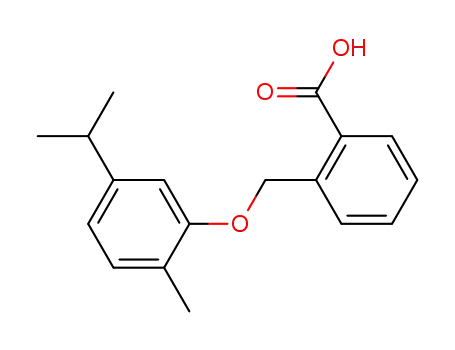 2-(5'-isopropyl-2'-methyl-phenoxymethyl)-benzoic acid