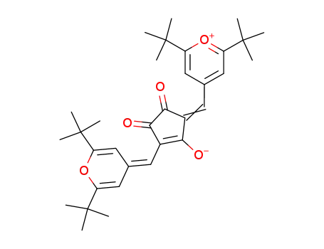 4-[(3-[(2,6-bis(1,1-dimethylethyl)-4H-pyran-4-ylidene)methyl]-2-hydroxy-4,5-dioxo-2-cyclopenten-1-ylidene)methyl]-2,6-bis(1,1-dimethylethyl)pyrylium inner salt