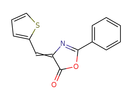2-phenyl-4-(thiophen-2-ylmethylidene)-1,3-oxazol-5(4 H)-one