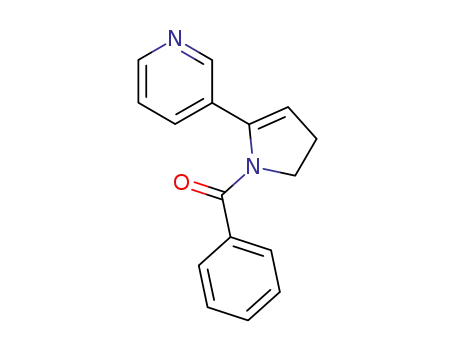 1-benzoyl-5-[3]pyridyl-2,3-dihydro-pyrrole
