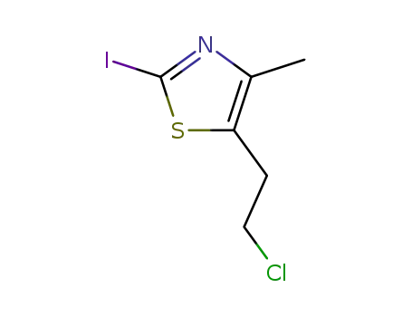 5-(2-chloroethyl)-2-iodo-4-methylthiazole