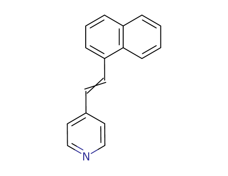 4-(1-Naphthylvinyl)Pyridine
