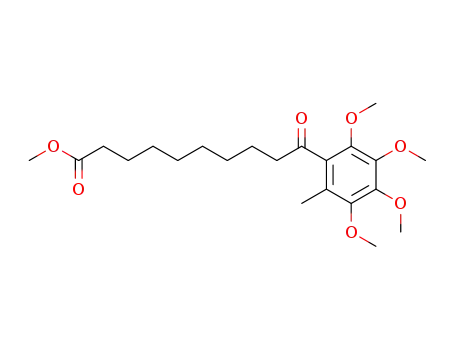 methyl 10-(2,3,4,5-tetramethoxy-6-methylphenyl)-10-undecenoate