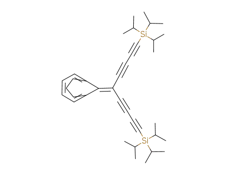 10-{bis[(triisopropylsilyl)butadiynyl]methylene}bicyclo[4.3.1]deca-1,3,5-triene