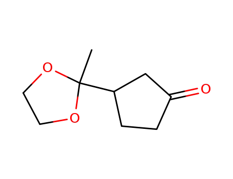 3-(2-methyl-1,3-dioxolan-2-yl)cyclopentanone
