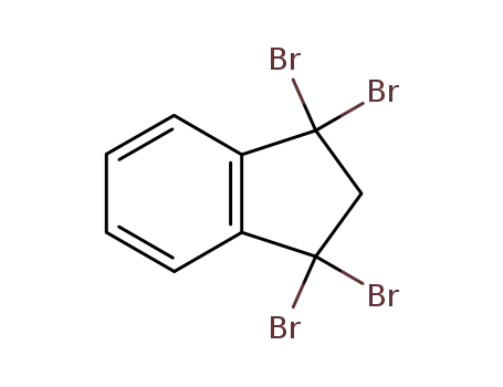 Molecular Structure of 405161-44-6 (1H-Indene, 1,1,3,3-tetrabromo-2,3-dihydro-)