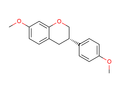 (3S)-3,4-DIHYDRO-7-METHOXY-3-(4-METHOXYPHENYL)-2H-1-BENZOPYRANCAS