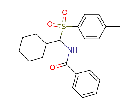 N-(cyclohexyl(tosyl)methyl)benzamide