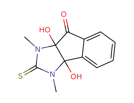 3a,8a-dihydroxy-1,3-dimethyl-2-thioxo-2,3,3a,8a-tetrahydro-1H-indeno[1,2-d]imidazole-8-one