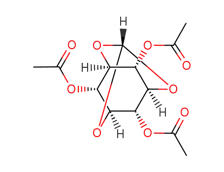 acetic acid 8,9-diacetoxy-2,4,10-trioxa-tricyclo[3.3.1.13,7]dec-6-yl ester