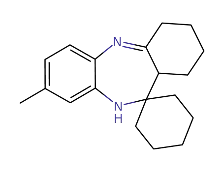 8'-methyl-1',2',3',4',10',11a'-hexahydrospiro[cyclohexane-1,11'-dibenzo[b,e][1,4]diazepine]