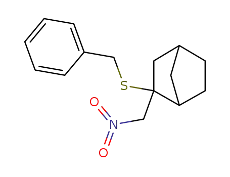 2-benzylthio-2-nitromethyl-bicyclo[2.2.1]heptane