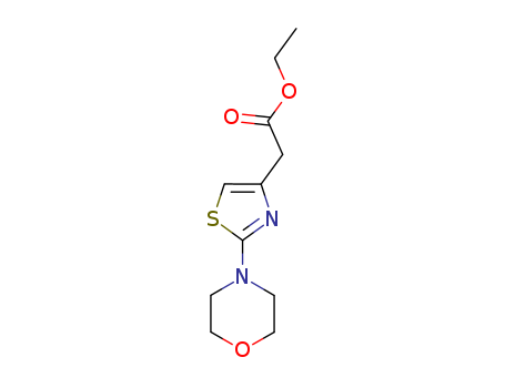 ethyl 2-(2-morpholinothiazol-4-yl)acetate