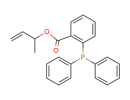 2-diphenylphosphanyl-benzoic acid 1-methyl-allyl ester