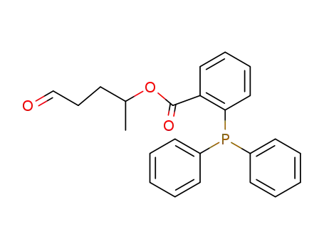 2-diphenylphosphanyl-benzoic acid 1-methyl-4-oxo-butyl ester