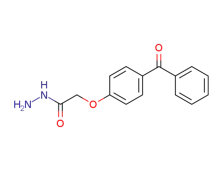 2-(4-benzoylphenoxy)acetohydrazide