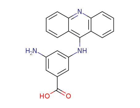 Benzoic acid, 3-(9-acridinylamino)-5-amino-
