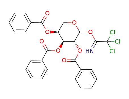 2,3,4-tri-O-benzoyl-α,β-L-arabinopyranosyl trichloroacetimidate