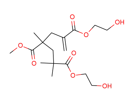 6-(2-hydroxyethoxycarbonyl)-4-methoxycarbonyl-2,2,4-trimethylhept-6-enoic acid 2-hydroxyethyl ester